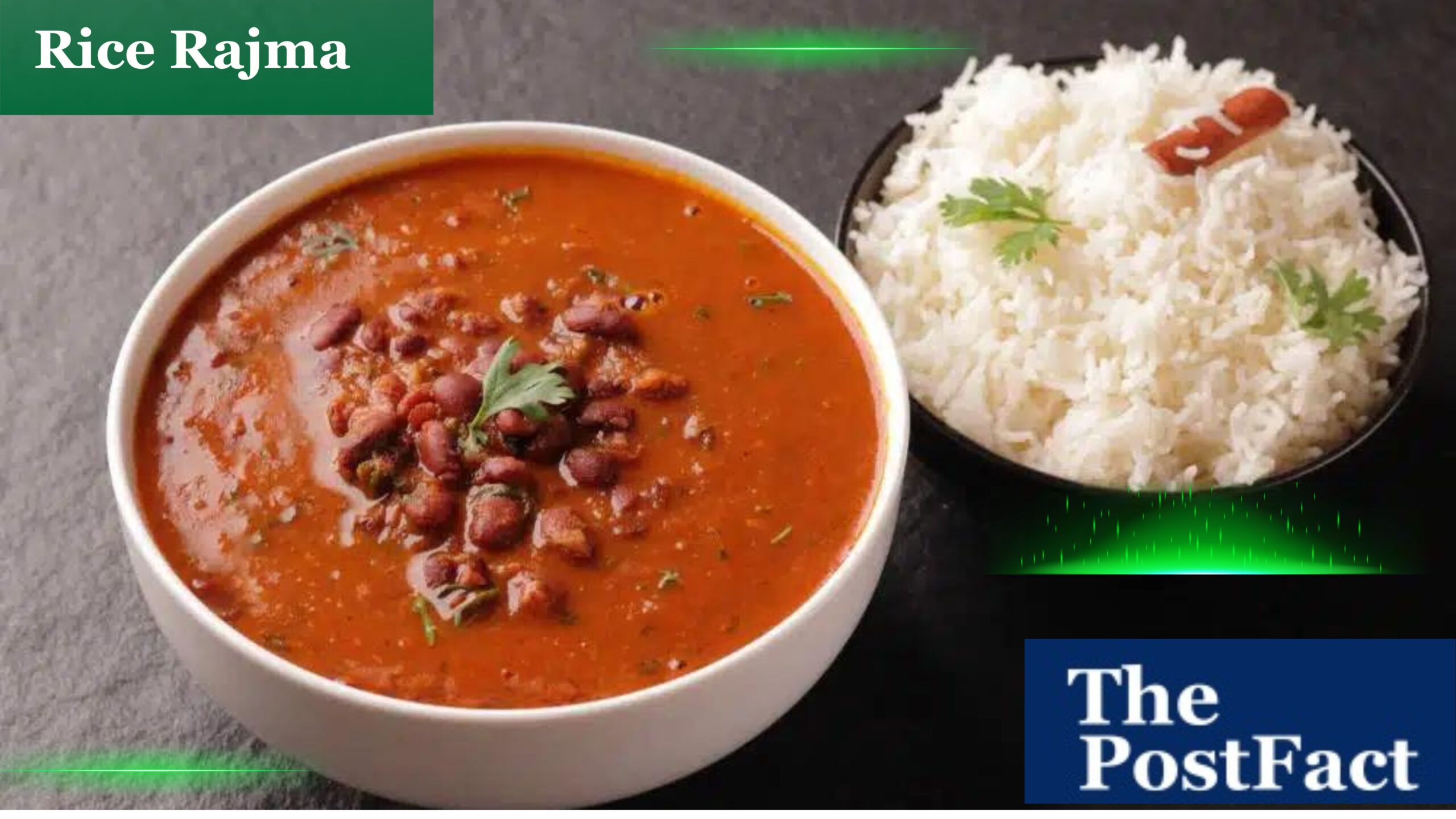 Rice With Rajma -Indian Food Recipe