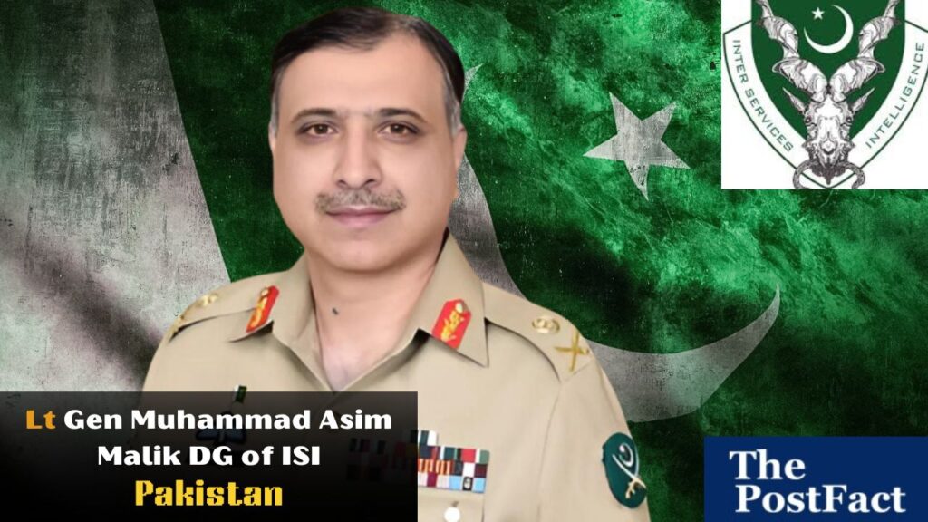 Lt Gen Muhammad Asim Malik Appoints New DG ISI Pakistan Army