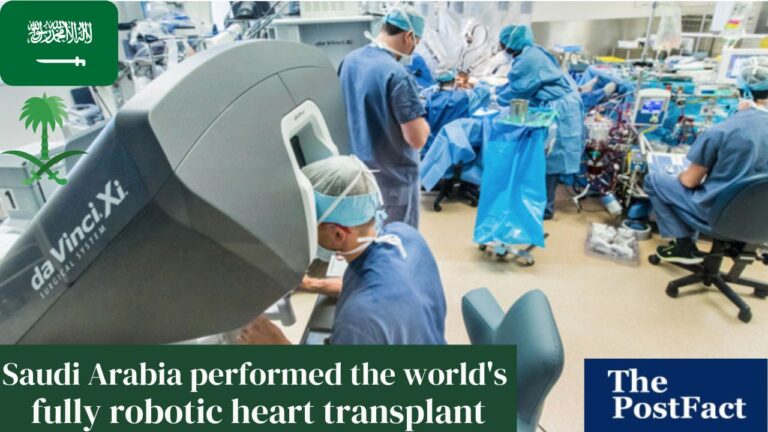 Saudi Arabia Performed the World's First Fully Robotic Heart Transplant