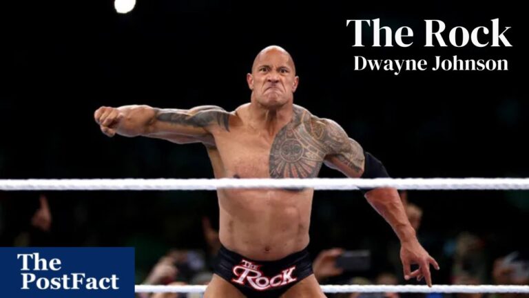 The Rock,Dwayne Johnson - is an American Actor and Professional Wrestler